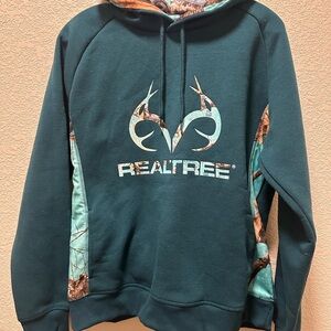 Realtree women’s Hoodie with Camouflage Accents and Logo
